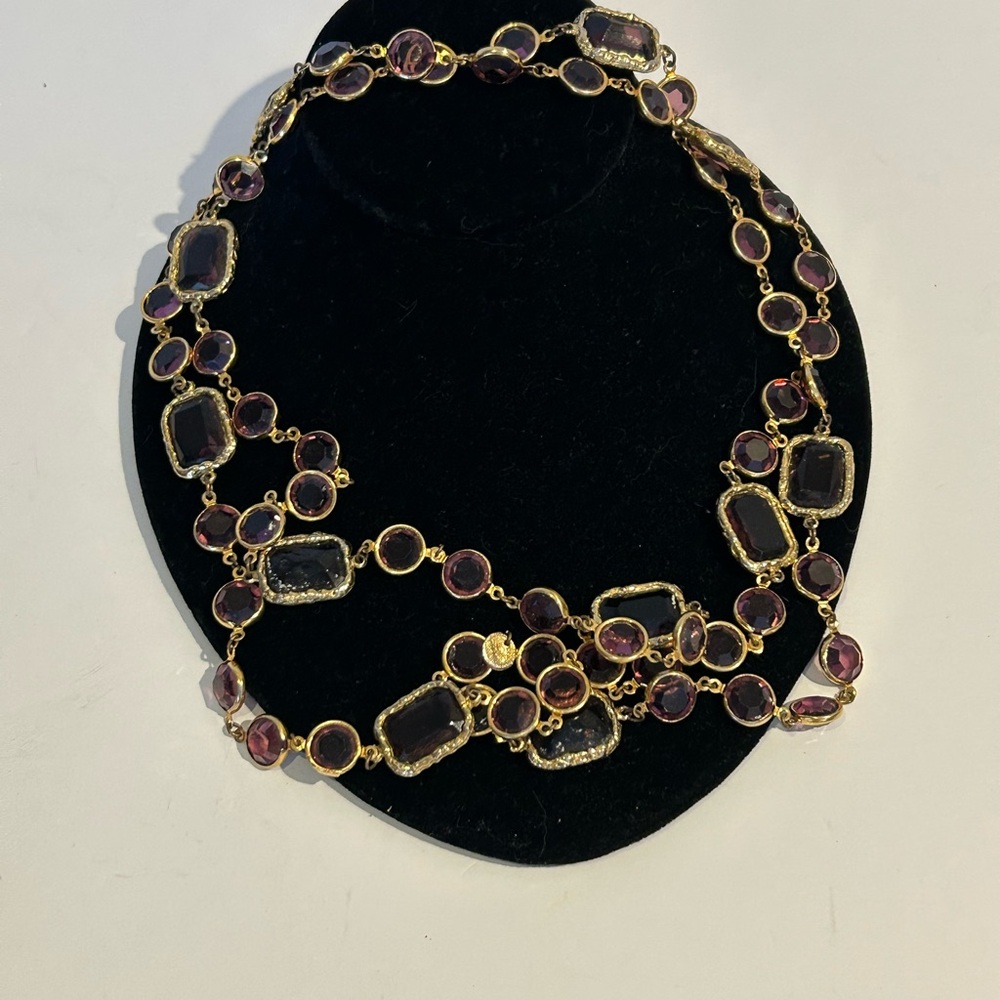 Rare Vintage Chanel Chicklet Necklace
